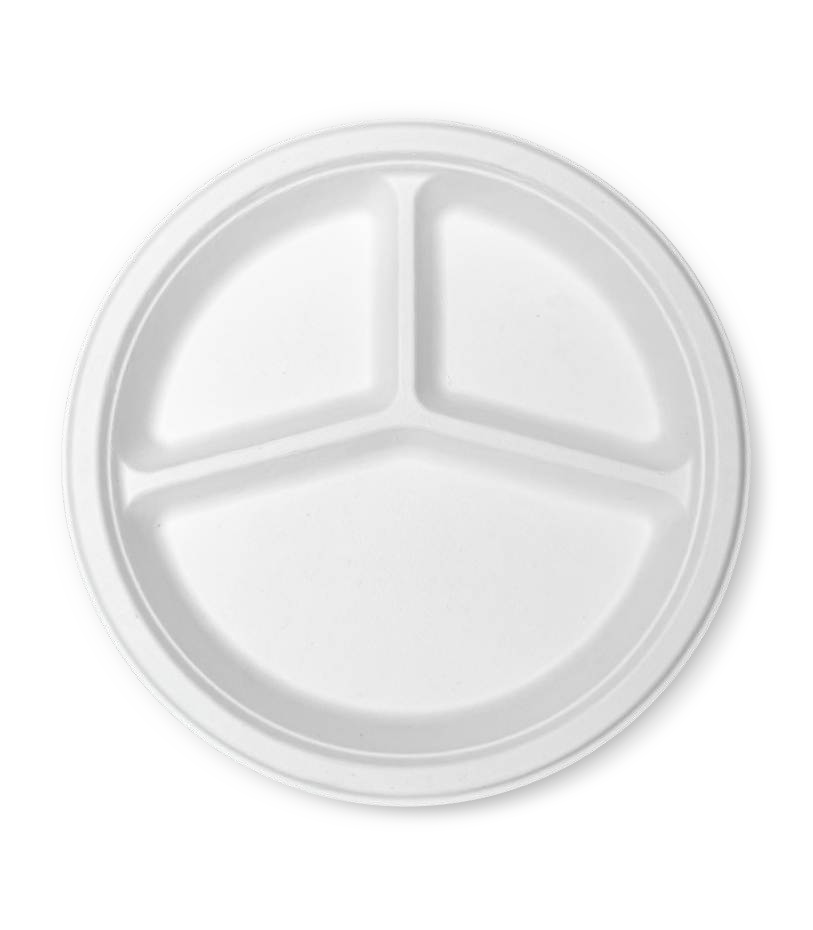 9” 3CP Round Plate