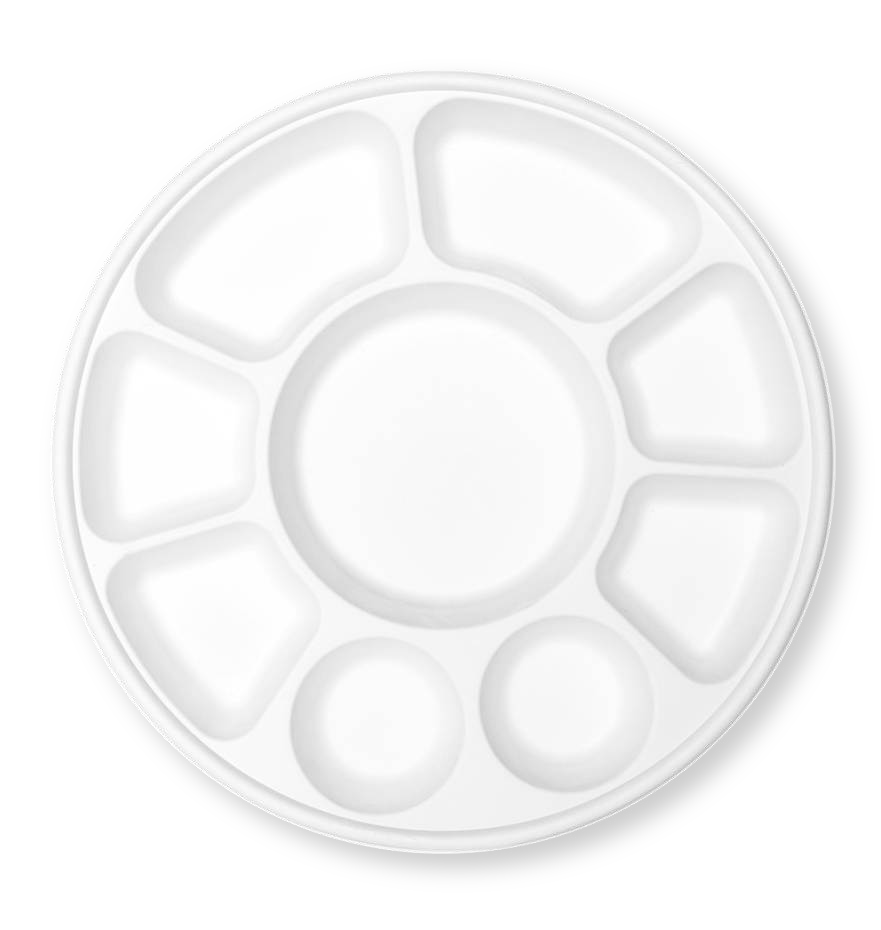 9CP Round Plate